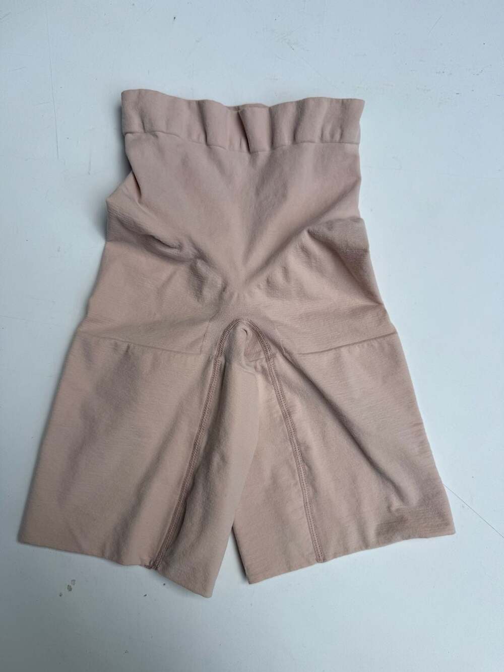 Spanx Higher Power Shorts Size S Beige Shapewear Tummy Control